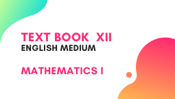 12TH Maharashtra State Board Text Book – Mathematics 1
