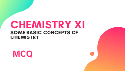Chemistry Chapter 1-MCQ