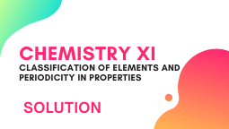 Chemistry Chapter 3-Solution